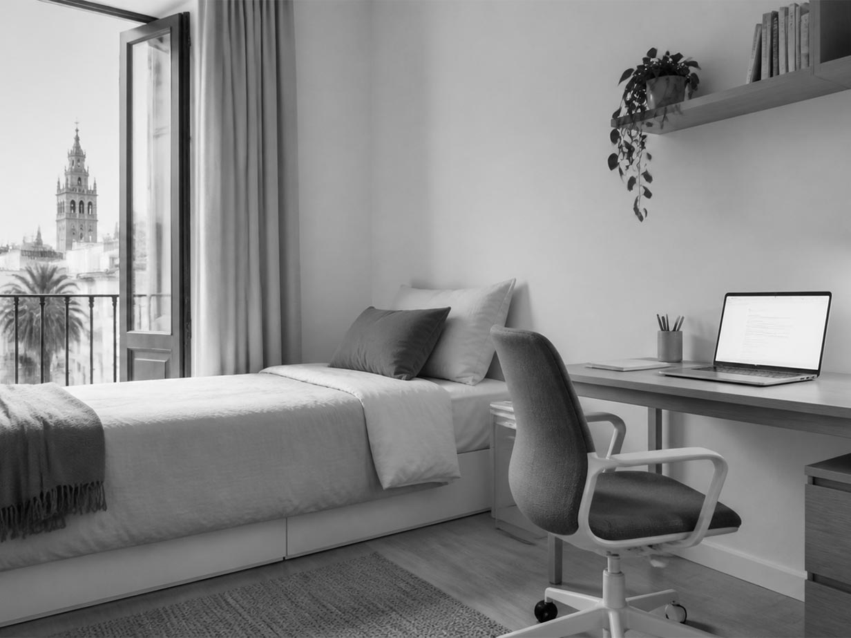 Alquiler por habitaciones en Sevilla: ¿es rentable invertir para estudiantes?